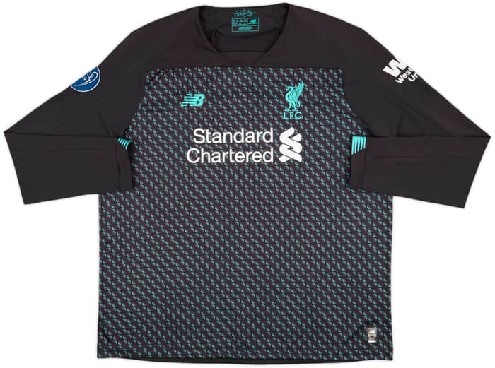 2019-20 Liverpool Third L/S Shirt M.Salah #11 - 9/10 - (XXL)