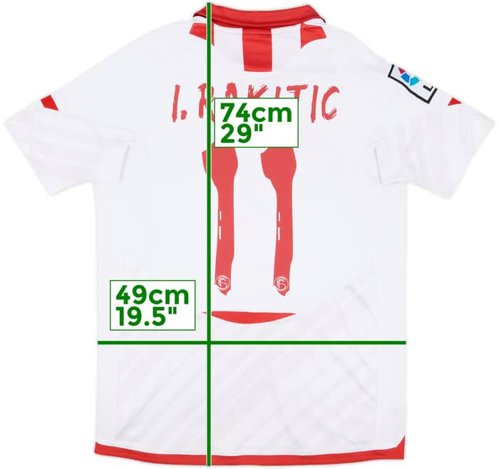 2013-14 Sevilla Home Shirt I.Rakitic #11 - 6/10 - (S)