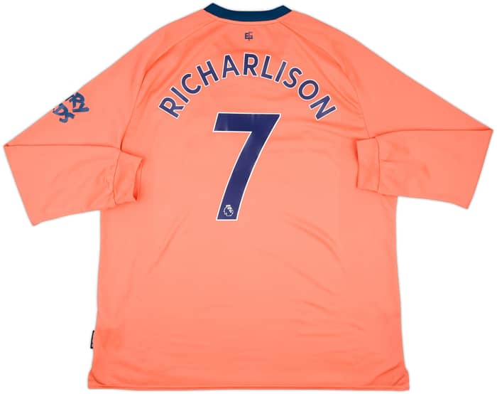 2019-20 Everton Away L/S Shirt Richarlison #7 - 8/10 - (3XL)