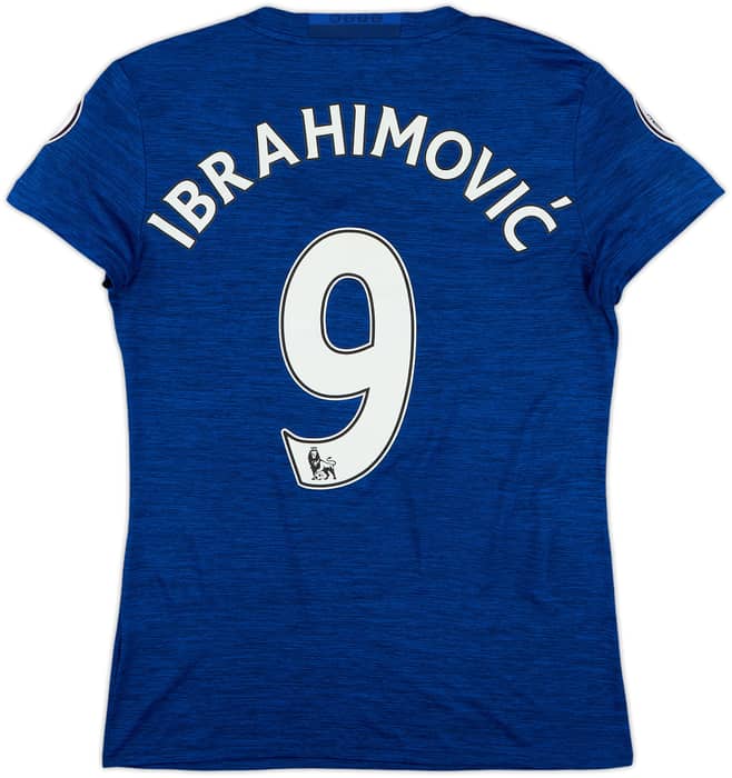 2016-17 Manchester United Away Shirt Ibrahimovic #9 - 9/10 - (M)