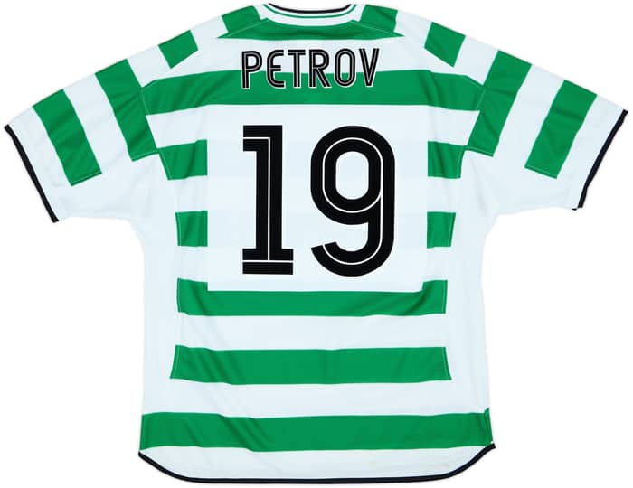 2003-04 Celtic Home Shirt Petrov #19 - 6/10 - (XL)