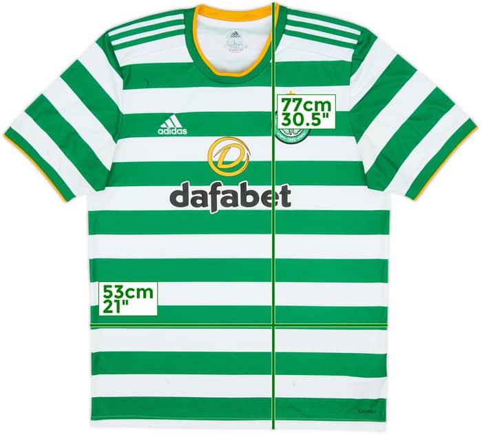 2020-21 Celtic Home Shirt - 6/10 - (L)