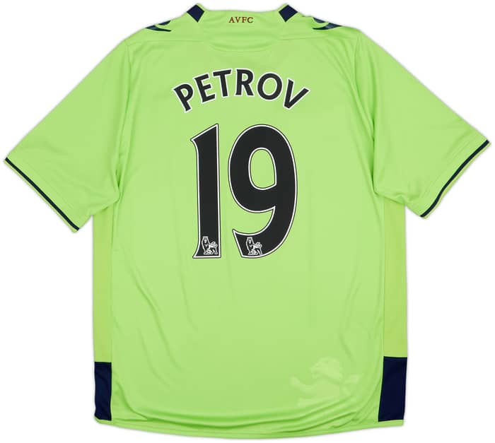 2012-13 Aston Villa Away Shirt Petrov #19 - 8/10 - (L)