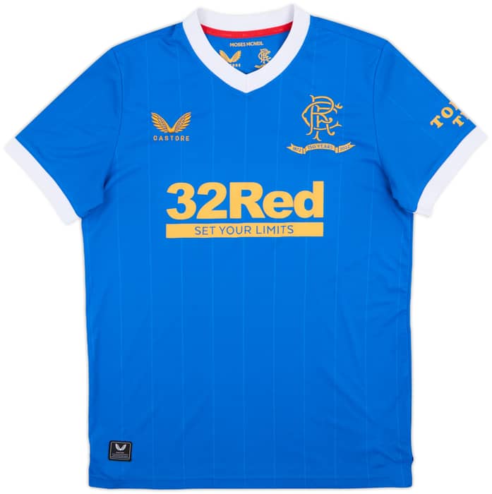 2021-22 Rangers Home Shirt - 10/10 - (S)
