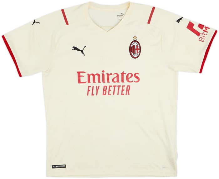 2021-22 AC Milan Away Shirt Ibrahimovic #11 - 8/10 - (L)