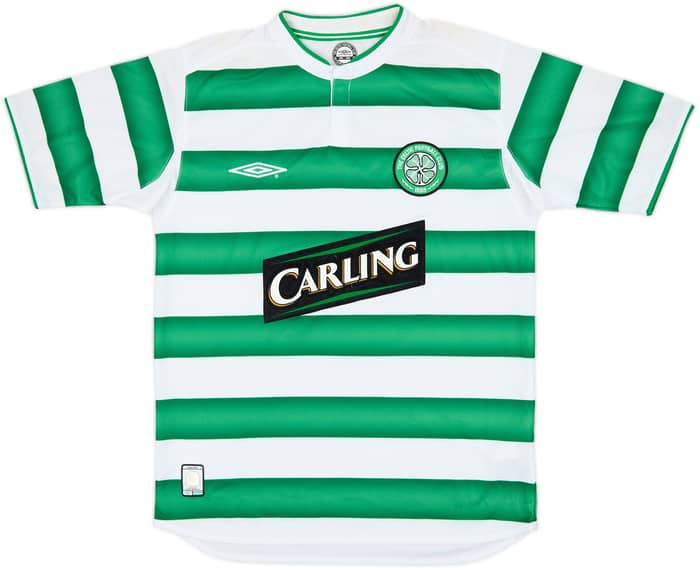 2003-04 Celtic Home Shirt Sutton #9 - 4/10 - (S)