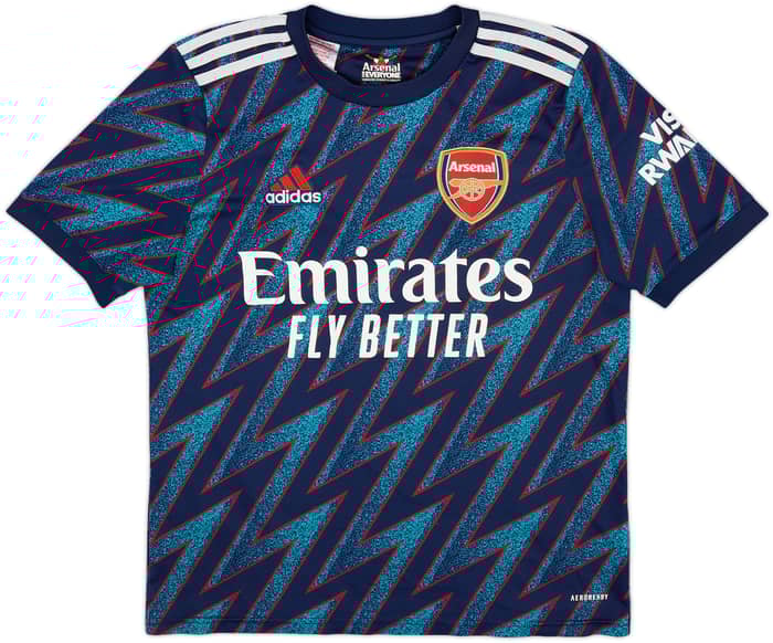 2021-22 Arsenal Third Shirt Saka #7 - 9/10 - (L.Boys)