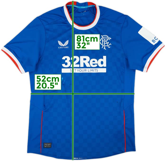 2022-23 Rangers Home Shirt - 6/10 - (XL)