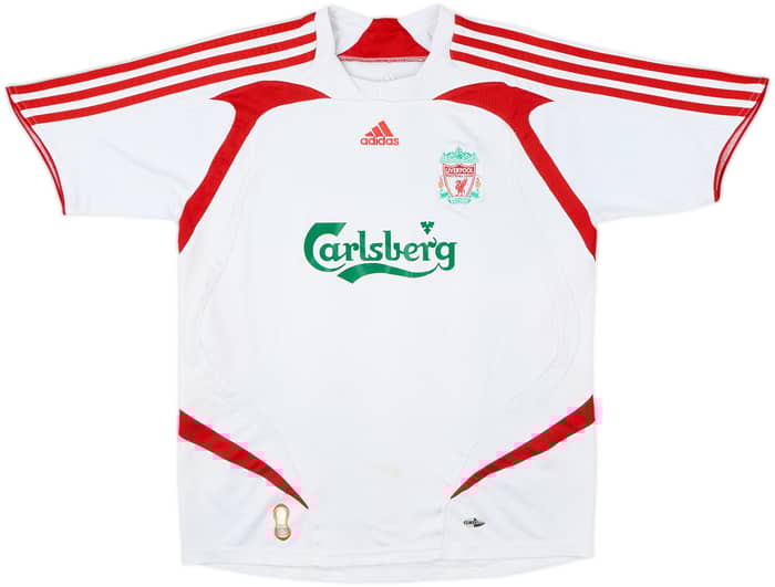 2007-08 Liverpool Away Shirt Alonso #14 - 6/10 - (M.Boys)