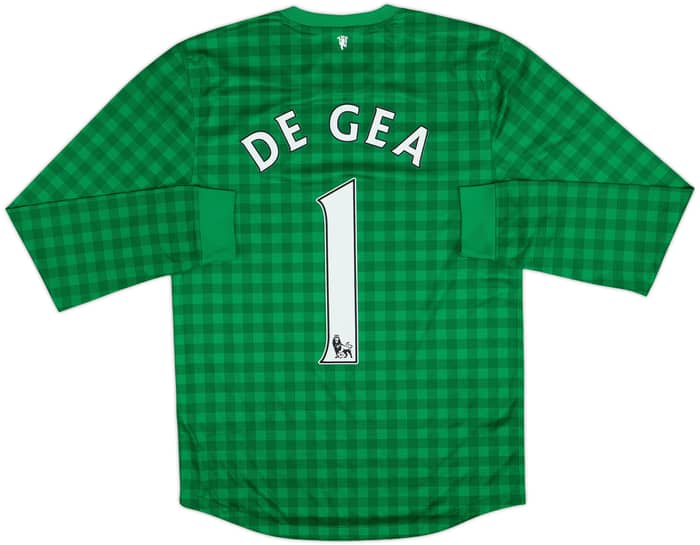 2012-13 Manchester United GK Shirt De Gea #1 - 7/10 - (S)