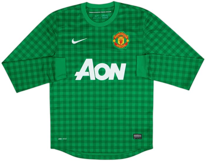 2012-13 Manchester United GK Shirt De Gea #1 - 7/10 - (S)