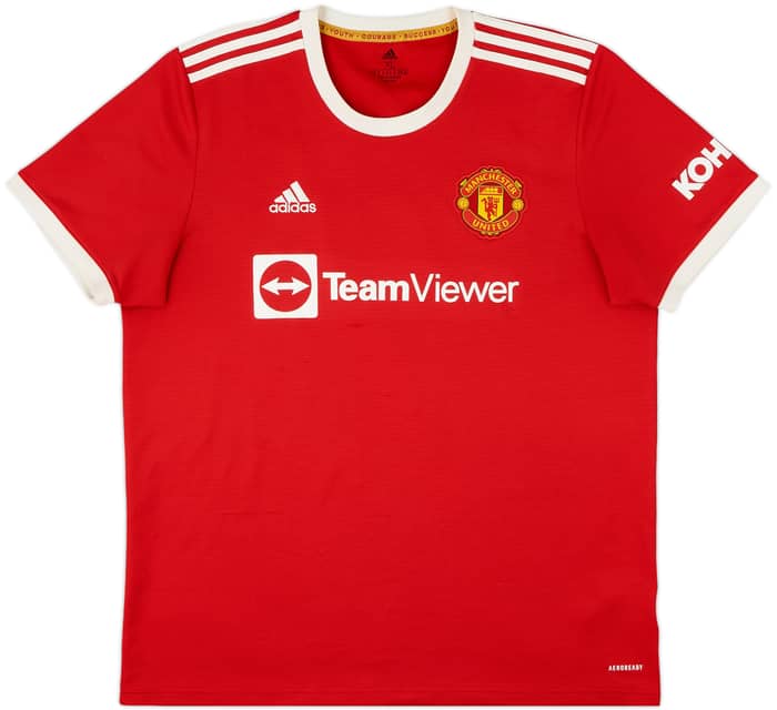 2021-22 Manchester United Home Shirt Ronaldo #7 - 7/10 - (XL)