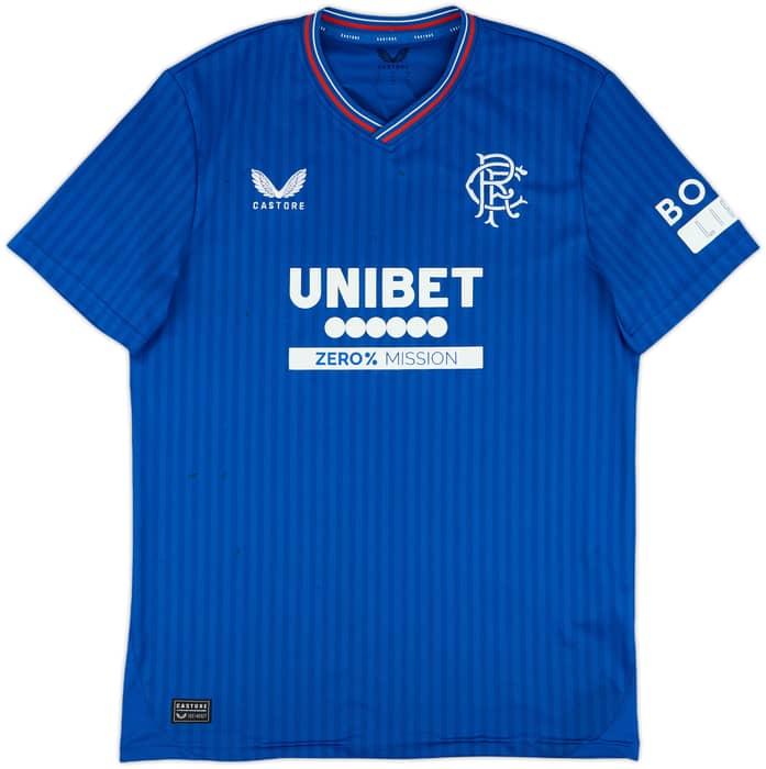 2023-24 Rangers Home Shirt - 7/10 - (M)