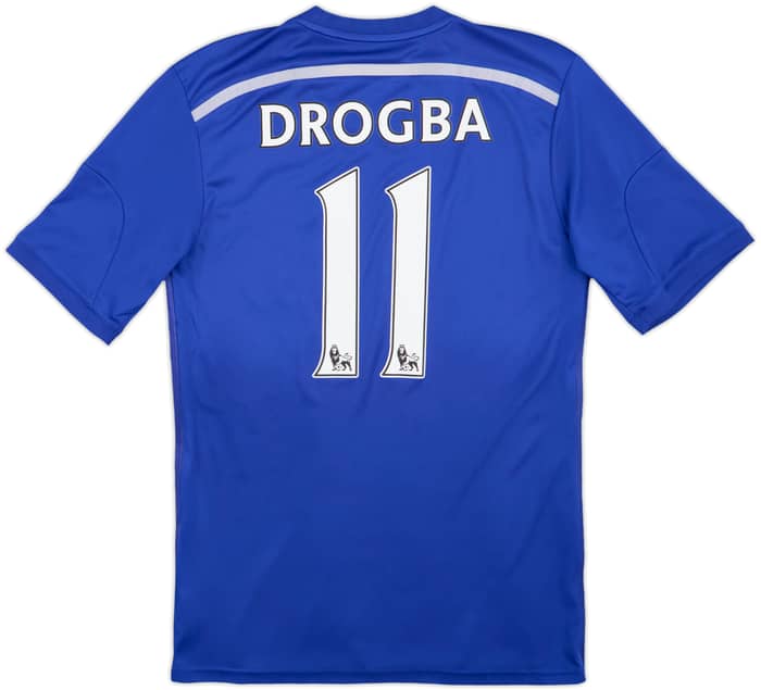 2014-15 Chelsea Home Shirt Drogba #11 - 7/10 - (S)