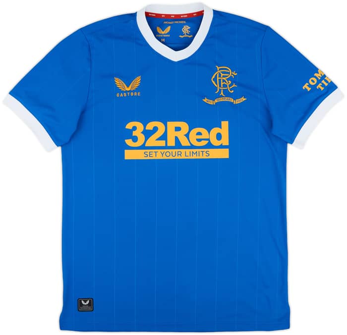 2021-22 Rangers Home Shirt - 9/10 - (M)