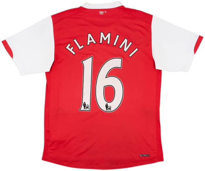 2006-08 Arsenal Home Shirt Flamini #16 - 8/10 - (L)