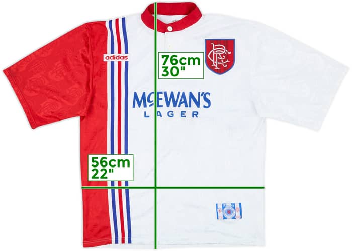 1996-97 Rangers Away Shirt - 8/10 - (L)