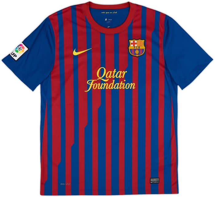 2011-12 Barcelona Home Shirt Messi #10 - 7/10 - (L)