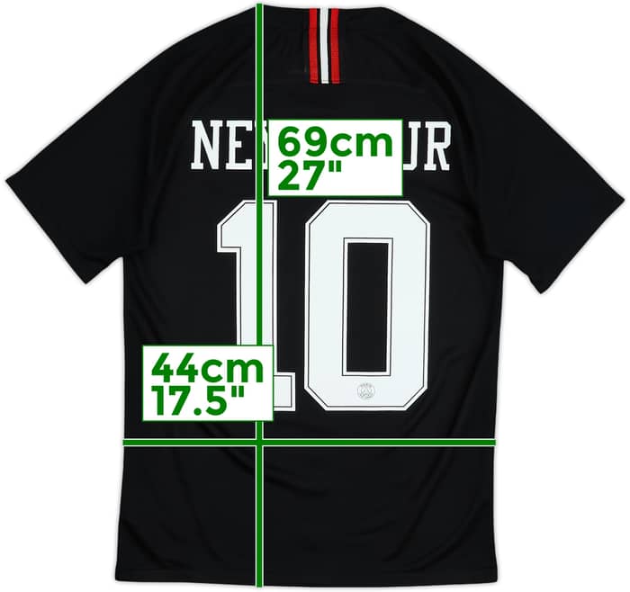 2018-19 Paris Saint-Germain Third/Home Shirt Neymar Jr #10 - 6/10 - (S)