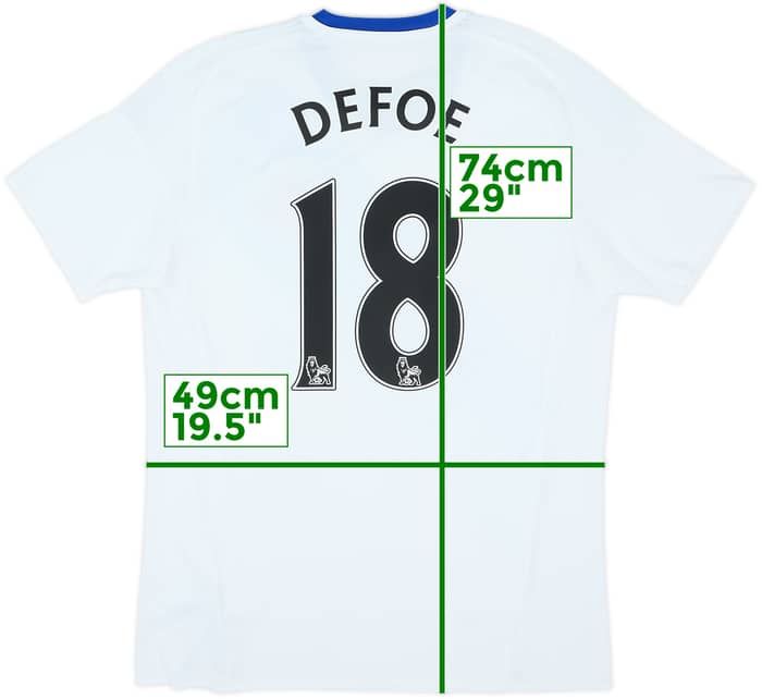 2016-17 Sunderland Away Shirt Defoe #18 - 6/10 - (M)