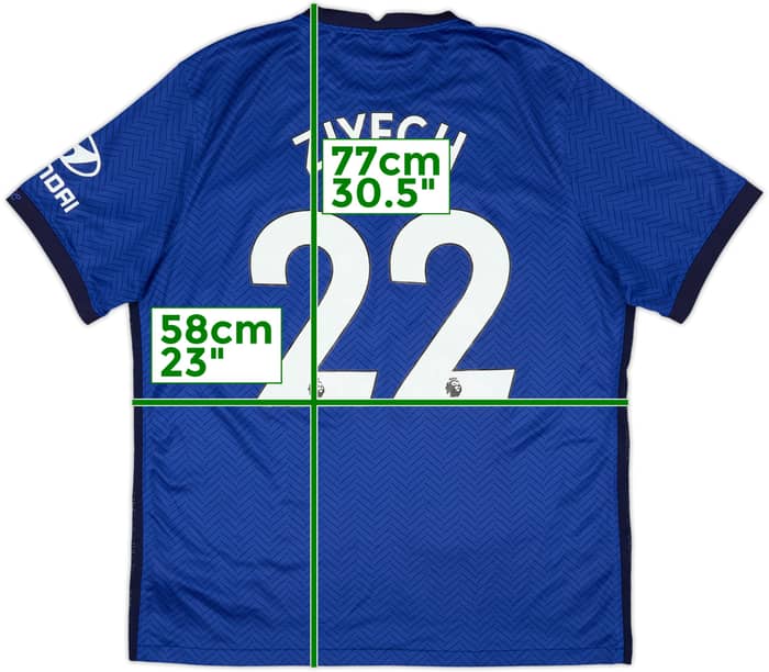 2020-21 Chelsea Home Shirt Ziyech #22 - 9/10 - (XL)
