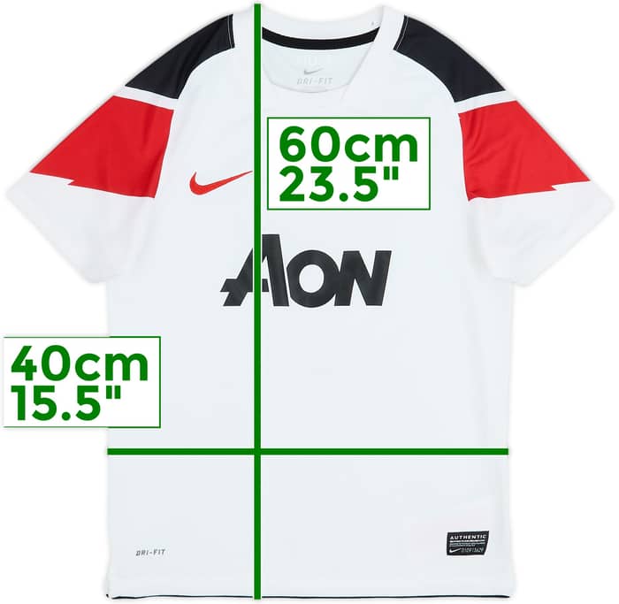 2010-12 Manchester United Away Shirt - 5/10 - (10-12 Years)