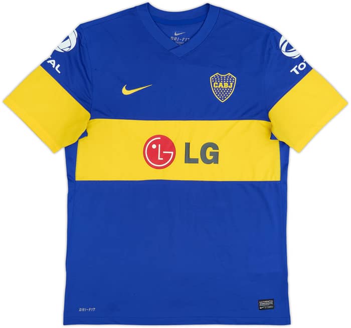 2011-12 Boca Juniors Home Shirt - 8/10 - (L)