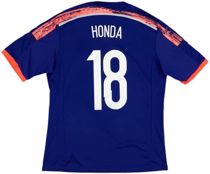 2013-15 Japan Home Shirt Honda #18 - 9/10 - (M)