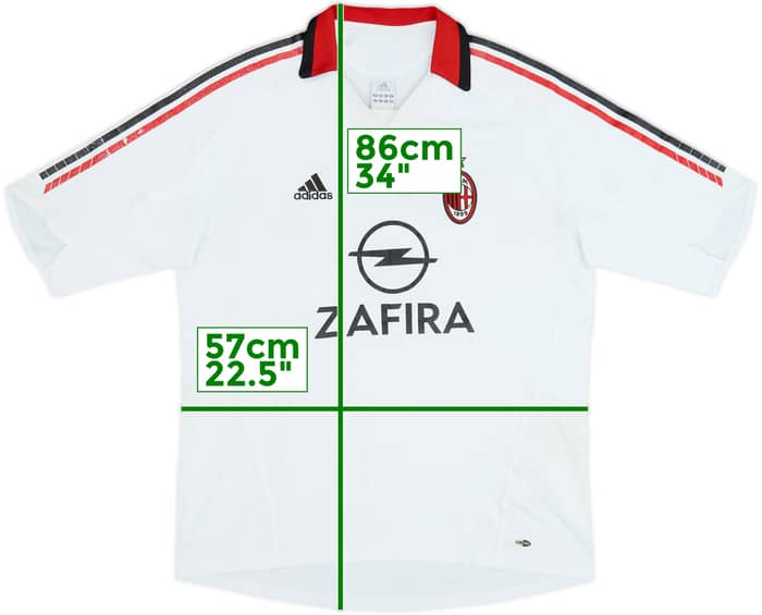 2005-06 AC Milan Away Shirt - 5/10 - (XL)