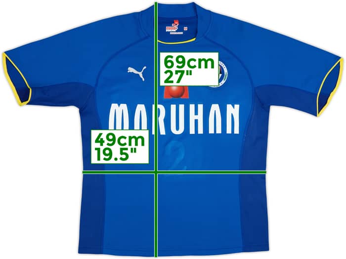 2005 Oita Trinita Home Shirt #2 - 4/10 - (M)
