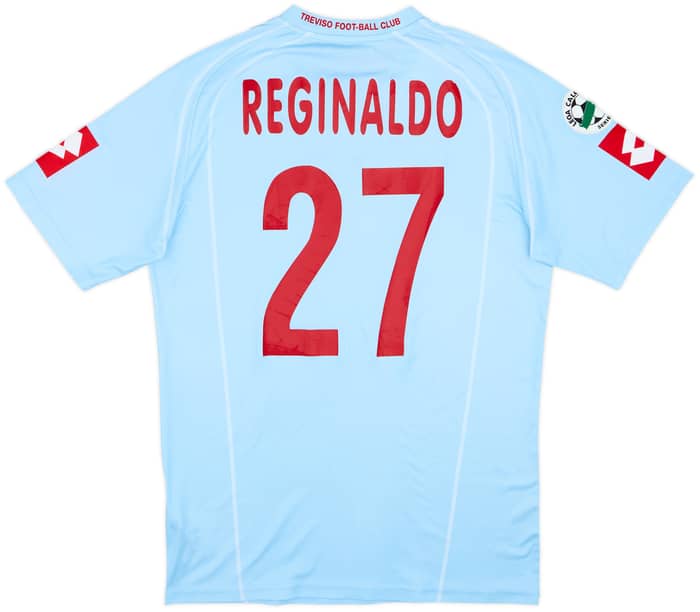 2004-05 Treviso Match Issue Away Shirt Reginaldo #27