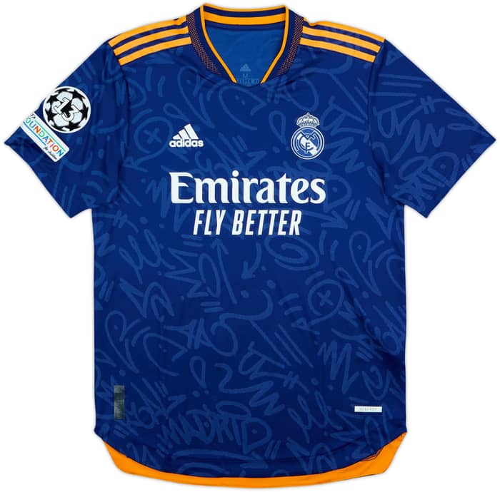 2021-22 Real Madrid Authentic Away Shirt Kroos #8 - 6/10 - (M)