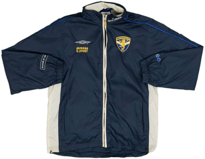Chaqueta de chándal con capucha Umbro del Brescia 2005-06 - 8/10 - (S)
