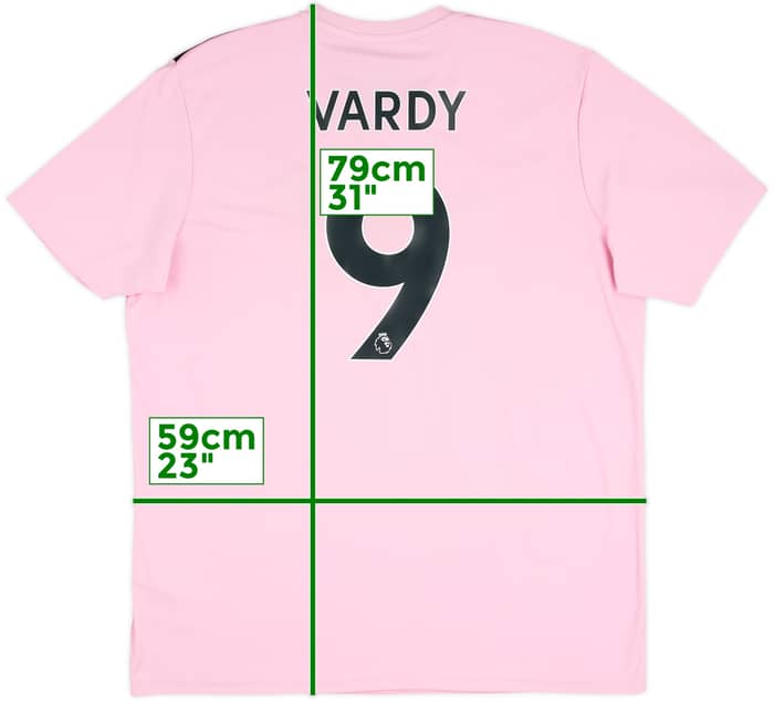 2019-20 Leicester Third Shirt Vardy #9 - 7/10 - (XL)