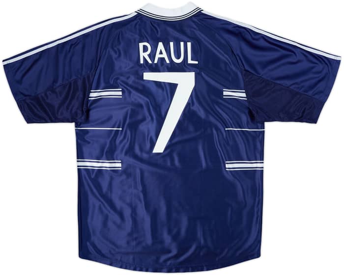 1998-99 Real Madrid Away Shirt Raul #7 (L)