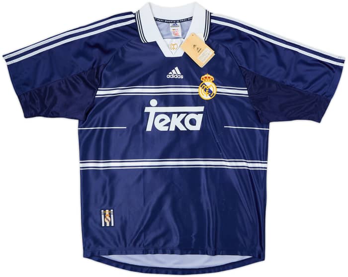1998-99 Real Madrid Away Shirt Raul #7 (L)