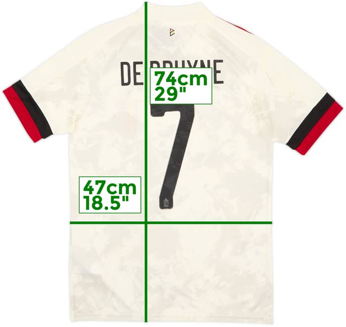 2020-22 Belgium Away Shirt De Bruyne #7 (S)