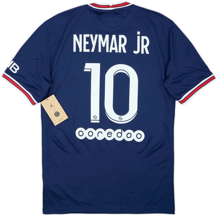 2021-22 Paris Saint-Germain Home Shirt Neymar Jr #10 (S)