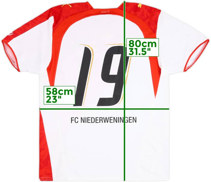 2006-07 Monaco Home Shirt #19 - 9/10 - (L)