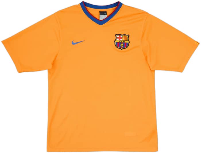 2006-08 Barcelona Basic Away Shirt Ronaldinho #10 - 8/10 - (M)
