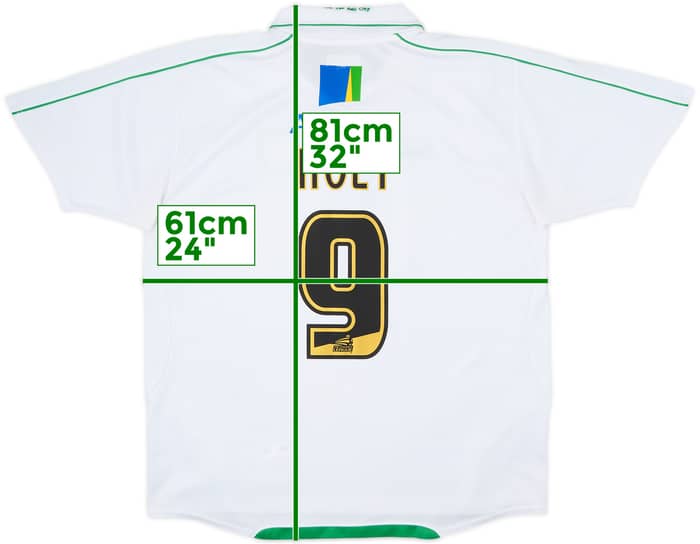 2009-11 Norwich Away Shirt Holt #9 - 7/10 - (XL)