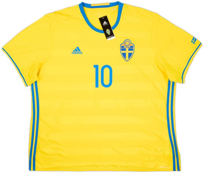 2016-17 Sweden Home Shirt Ibrahimovic #10 (3XL)