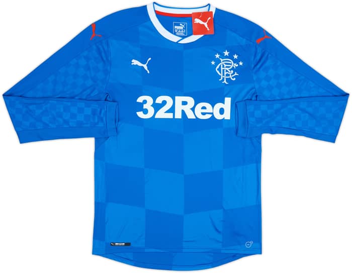 2016-18 Rangers Home L/S Shirt Tavernier #2 (M)