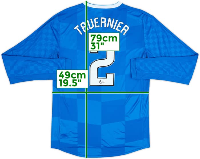 2016-18 Rangers Home L/S Shirt Tavernier #2 (M)