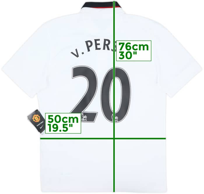 2014-15 Manchester United Away Shirt v.Persie #20 (M)