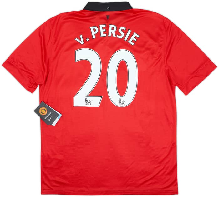 2013-14 Manchester United Home Shirt V.Persie #20 (L)