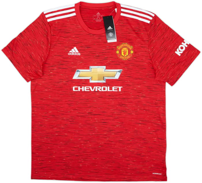 2020-21 Manchester United Home Shirt Pogba #6 (XL)