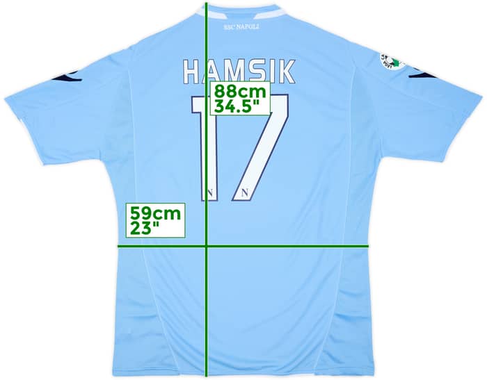 2009-10 Napoli Home Shirt Hamsik #17 (3XL)