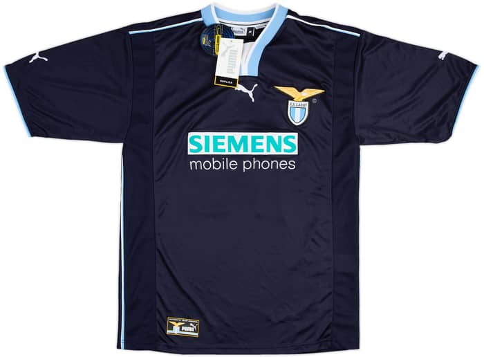 2000-01 Lazio Maillot extérieur européen Nedved #18 (M)
