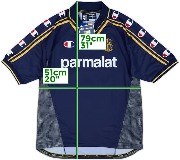 2000-01 Parma Third Shirt (S)